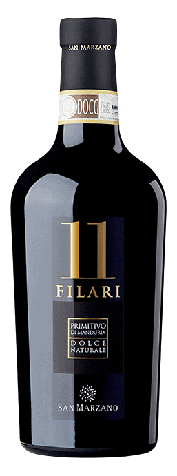 11 Filari Primitivo di Manduria Dolce 2022 San Marzano