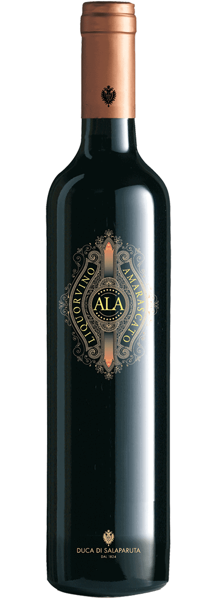 "Ala" antico vino liquoroso amarascato Duca di Salaparuta